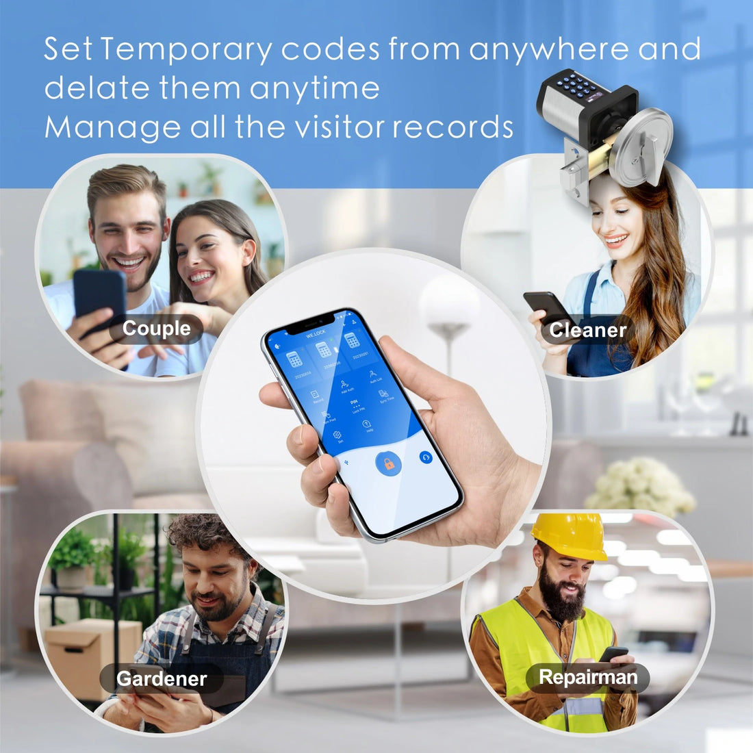 Smart locks that allow you to remotely manage your B&B