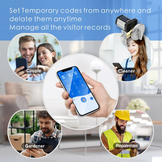 Smart locks that allow you to remotely manage your B&B